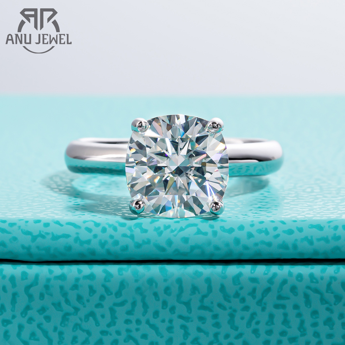 Body Jewelry Wholesale - Anujewel 3.5ct D Kleur Kussen Cut