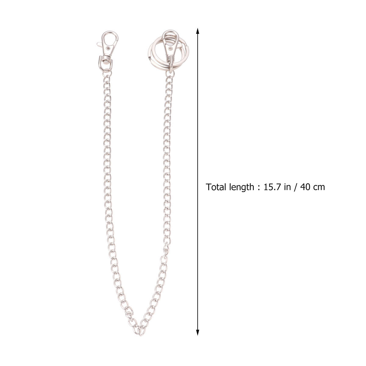 2 stuks zilveren metalen broek - Body Jewelry Universe recensie en prijs
