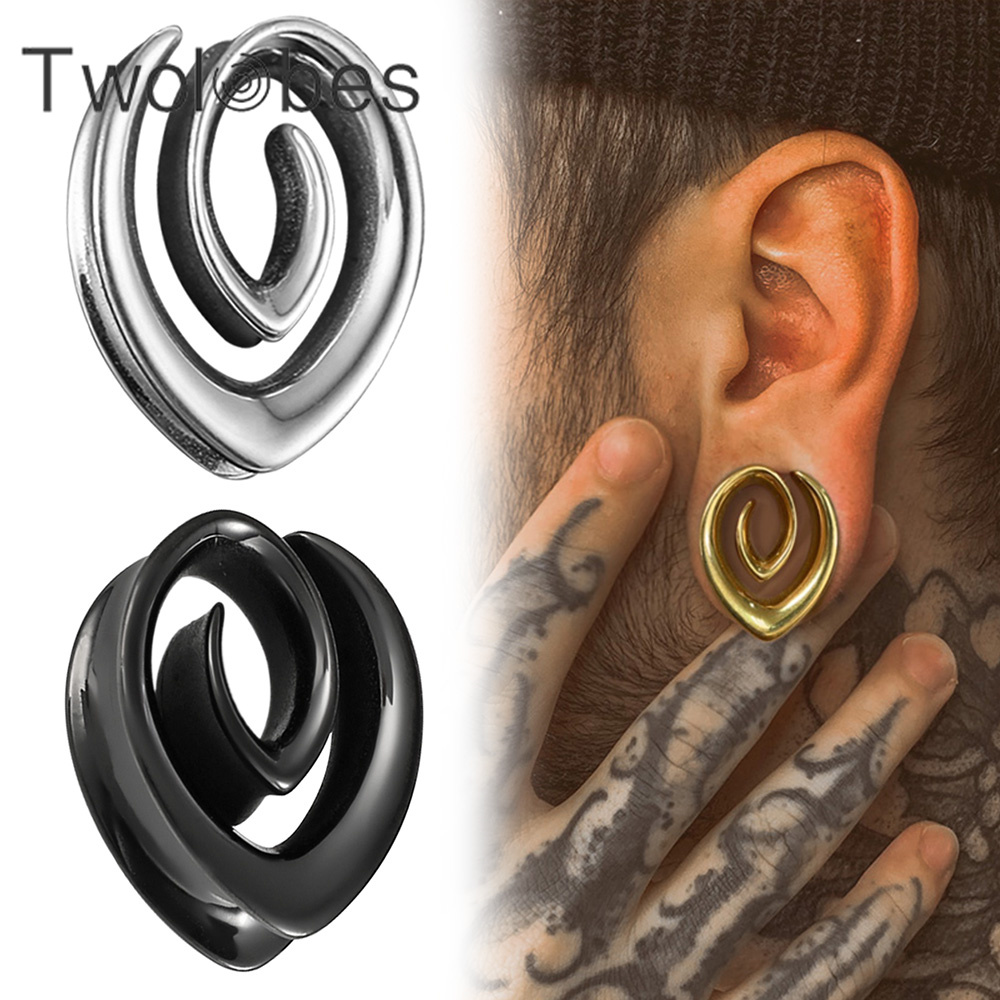 Twolobes 2Pcs Spiraal Eenvoudi - Body Jewelry Hangers recensie en prijs