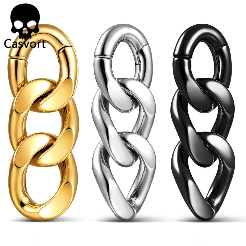 Casvort 2PCS 4mm 6G Ketting Oo - Body Jewelry Hangers recensie en prijs