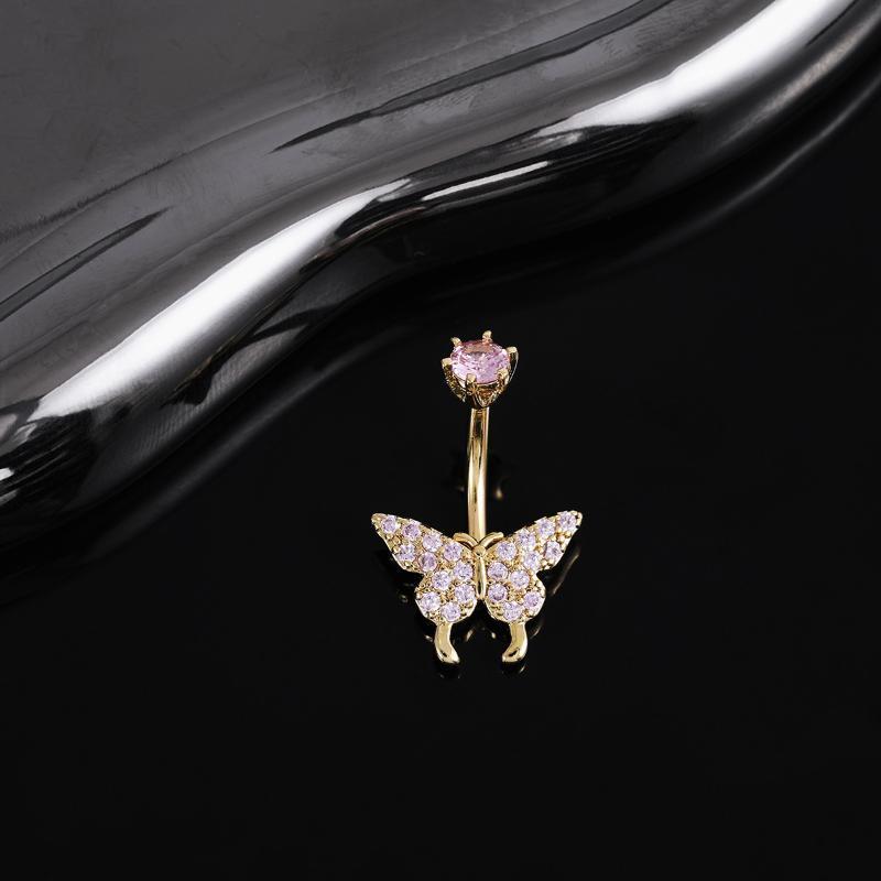 Vlinder Zirkoon Navelringen Y2 - Body Jewelry Universe recensie en prijs