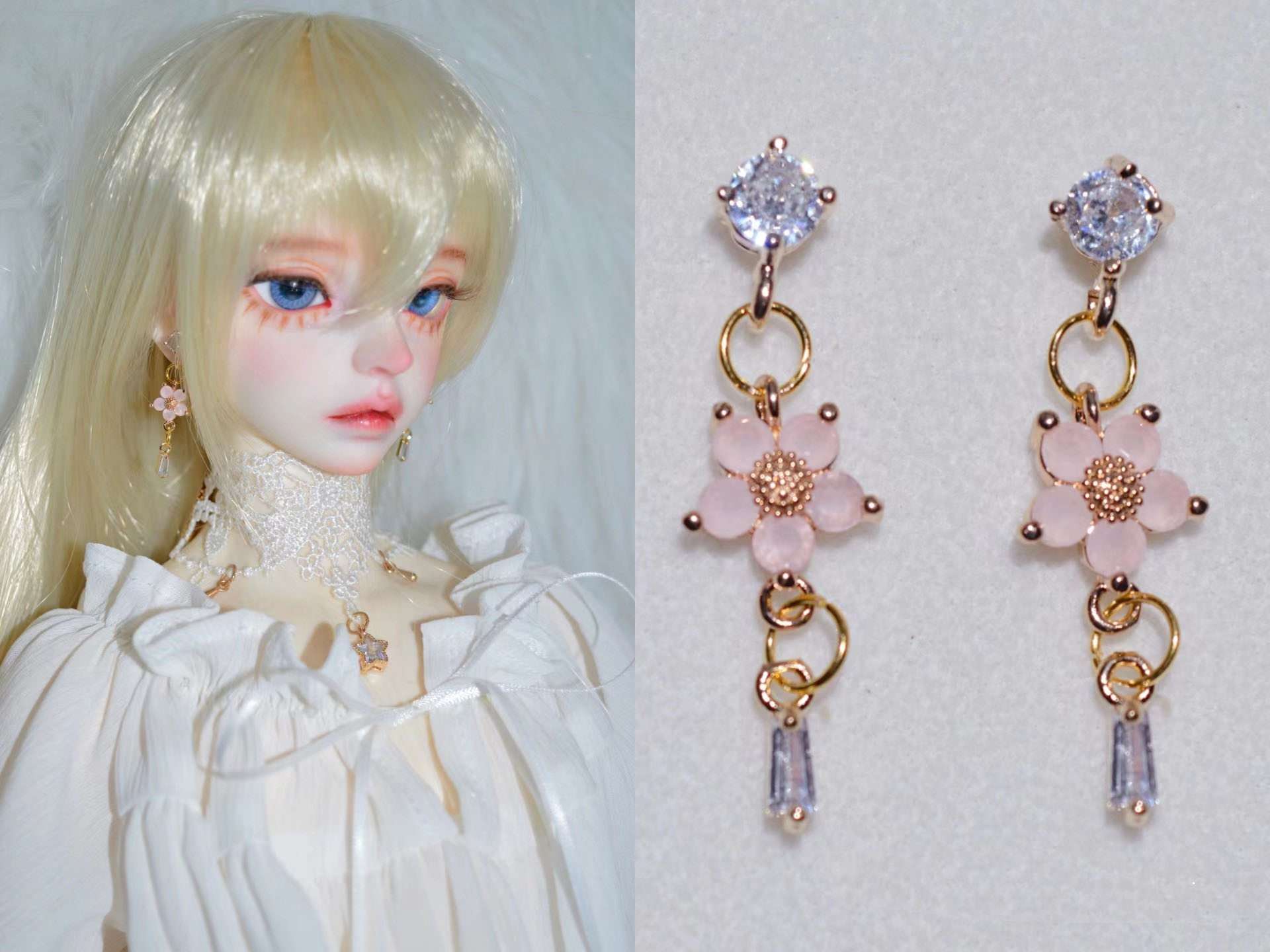 1/3 BJD pop oorbellen oom univ - Body Jewelry Universe recensie en prijs