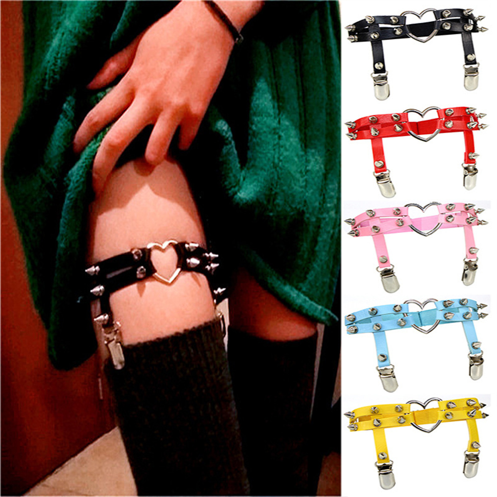 1 stks Vrouwen Punk Goth Hart  - Body Jewelry Leg Chain recensie en prijs