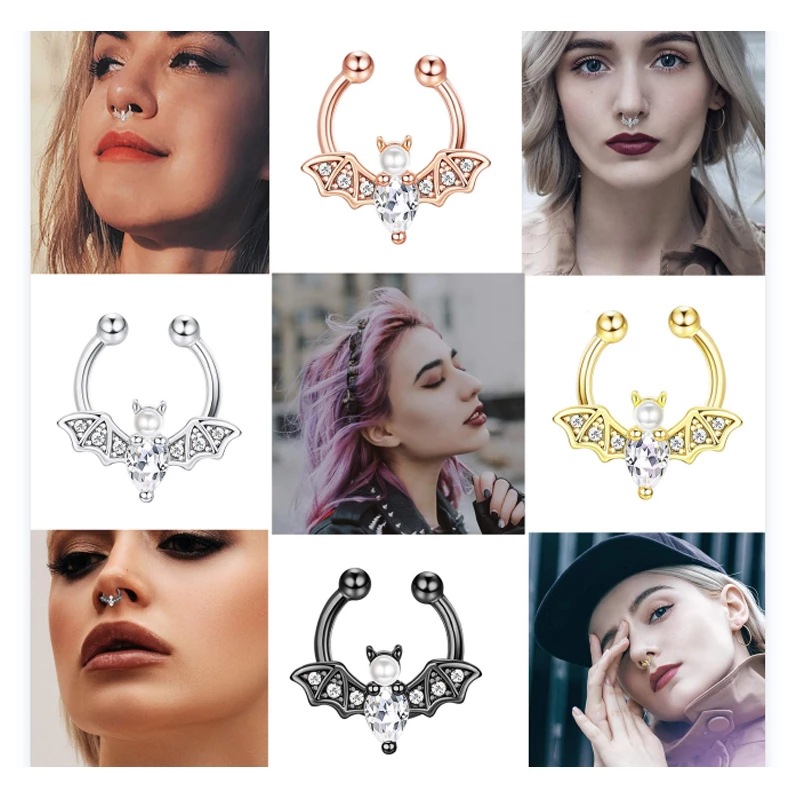Halloween Donker Roestvrij Sta - Body Jewelry Universe recensie en prijs