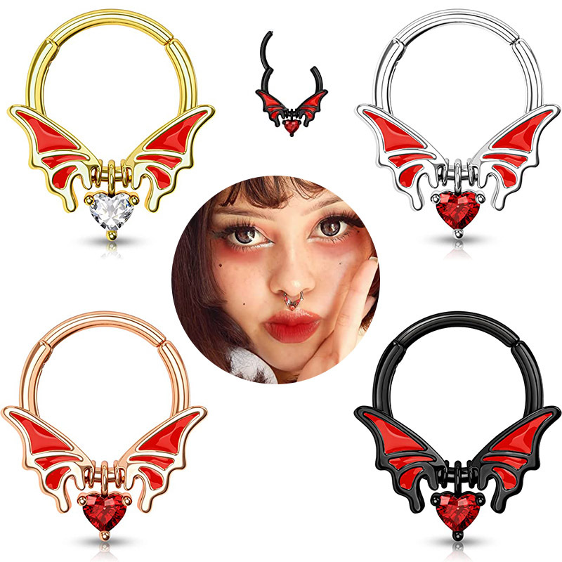 Halloween Donker Roestvrij Sta - Body Jewelry Universe recensie en prijs