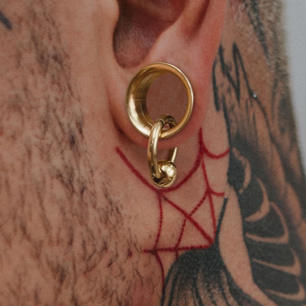 2-delige set roestvrijstalen r - Body Jewelry Hangers recensie en prijs