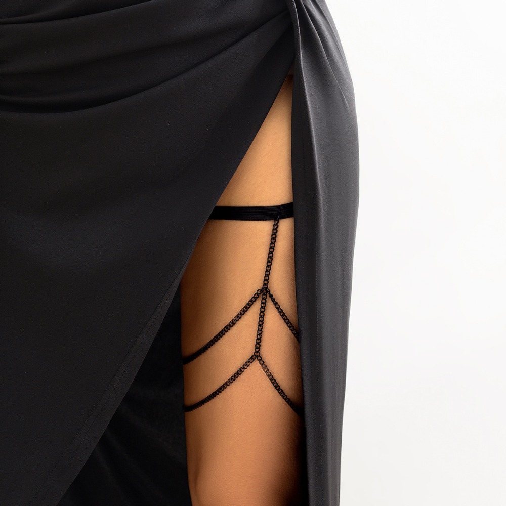Vrouwen elastische beenketting - Body Jewelry Leg Chain recensie en prijs