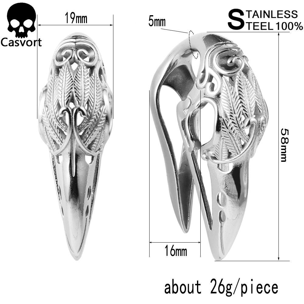Casvort 2PCS Ego Oorgewichten  - Body Jewelry Hangers recensie en prijs
