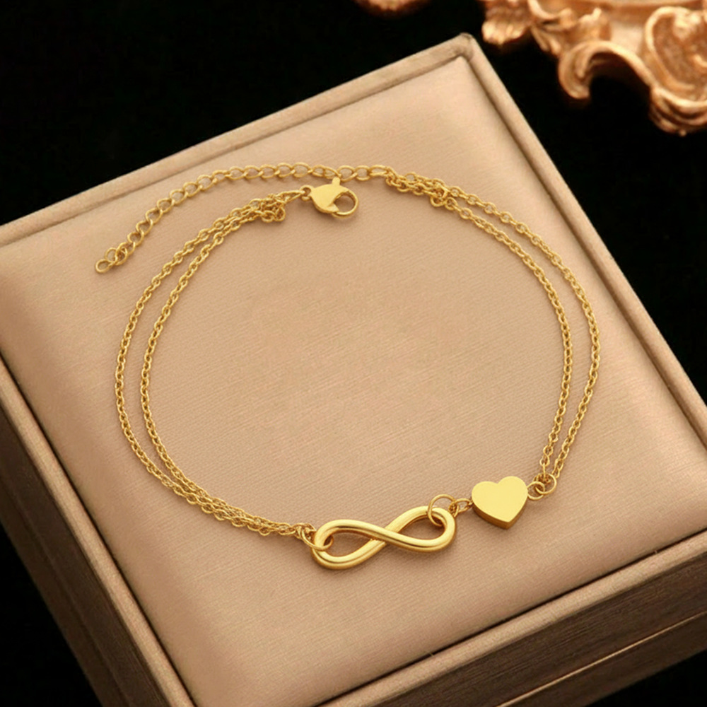 Roestvrij staal Infinity Love  - Body Jewelry Leg Chain recensie en prijs