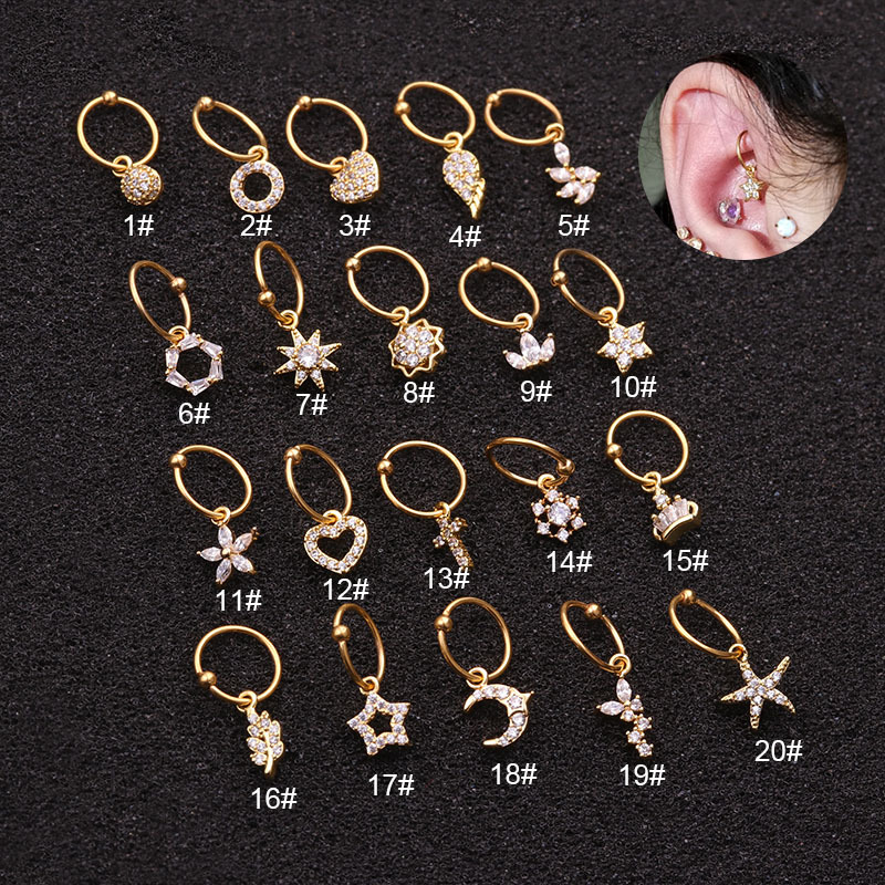 1Pc Universele Ring Hoepel Ear - Body Jewelry Universe recensie en prijs